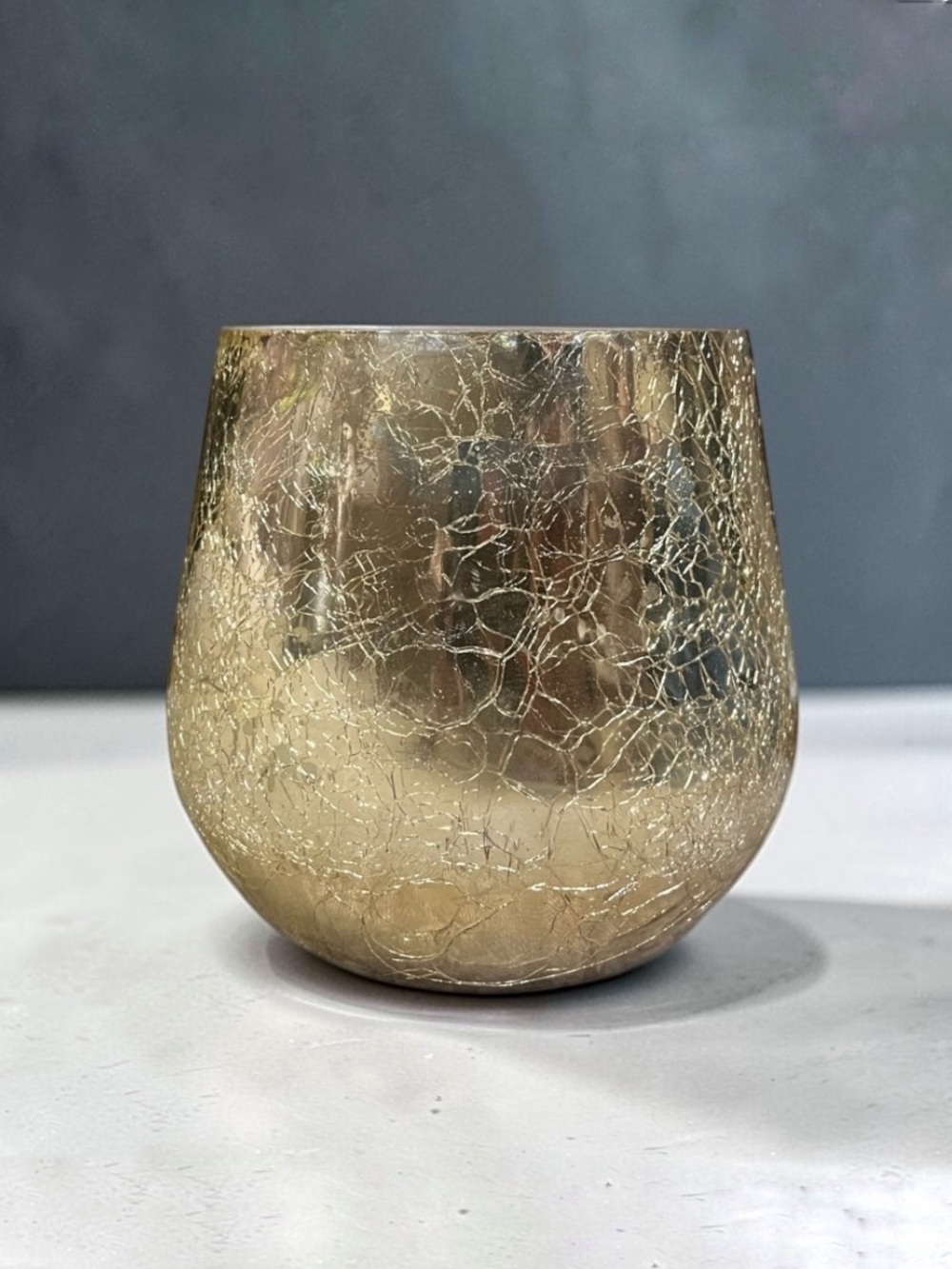 NEW Anthropologie Large Amanita Mushroom Glass Candle (w/Defect)